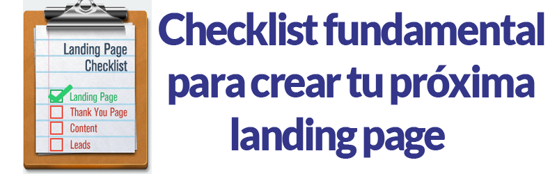 checklist-landing-page